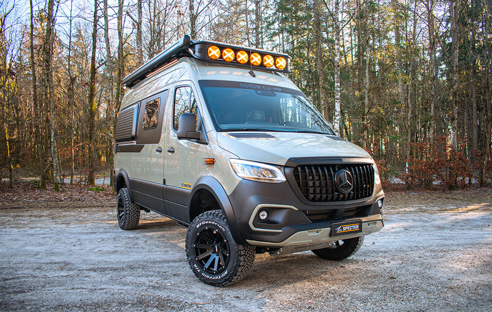 Rhön Camp, Volklandt GmbH, Reisemobile, Campervans, Camper, Expeditionsfahrzeuge, Kastenwagen, Offroad Individualausbau, Allrad-Camper, Allrad-Reisemobile, Sprinter Ausbau, Mercedes Unimog, Actros, Zetros, Manufaktur, Kleinserienhersteller, Wohnmobilbau, Made in Germany, The Rebel, The Savage, The Renegade, The Specter, The Force, The Spirit, The Pace, Der Ultimate